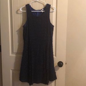 Navy blue dress